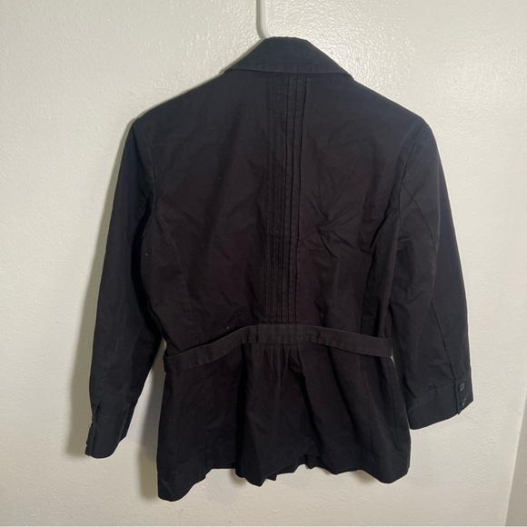 Vintage Lucky Brand Button Down Shirt Jacket Black M - Picture 5 of 8